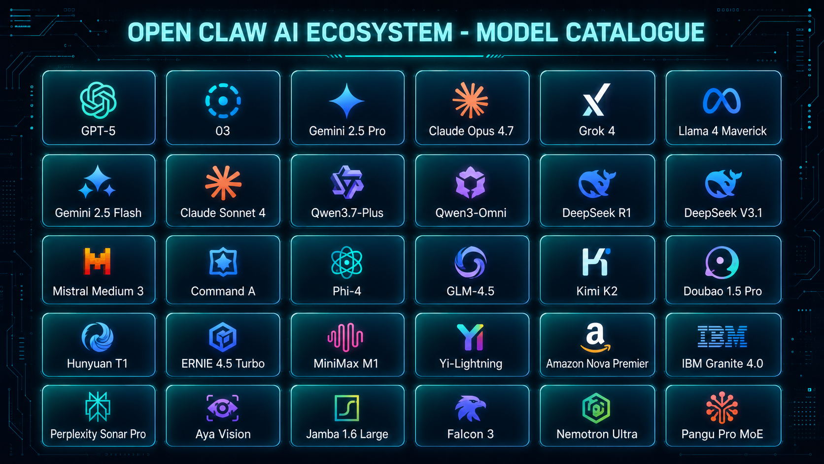 PowerMatrix 支持的 AI 模型生态